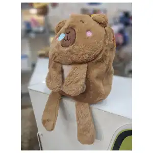 Capybara mochila detalle azul miniatura 2